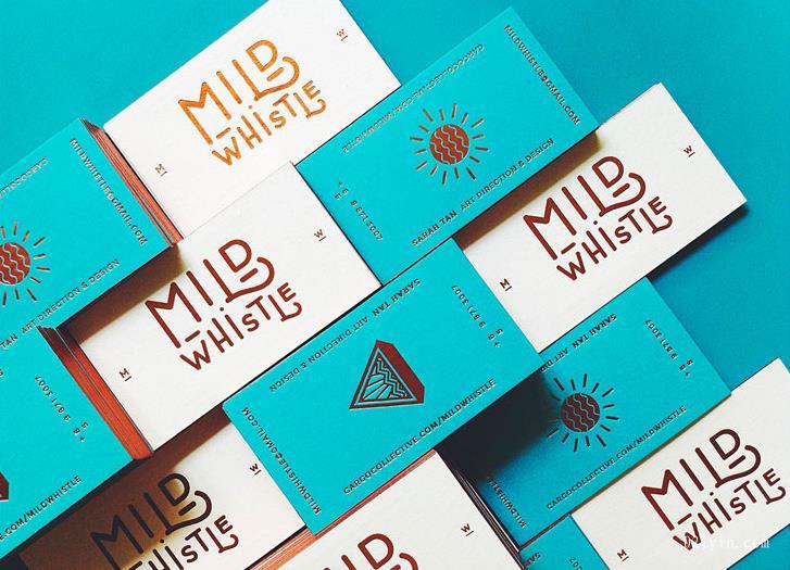 滿(mǎn)版印刷燙金名片  第3張